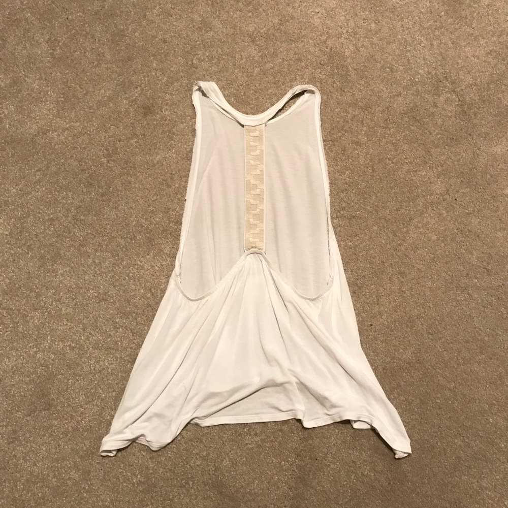 Open back tank